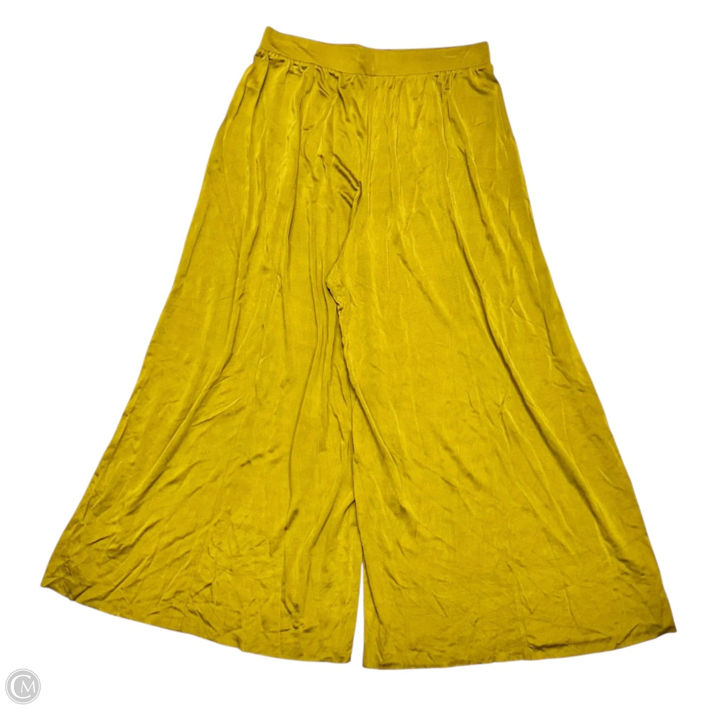 Pants Wide Leg By Maeve In Yellow, Size: L