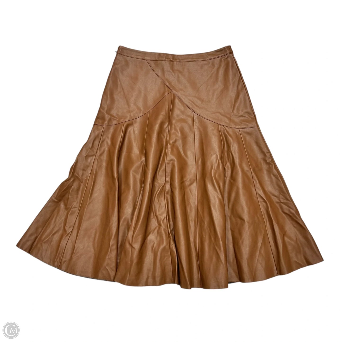 Skirt Midi By Maeve In Brown, Size: 14