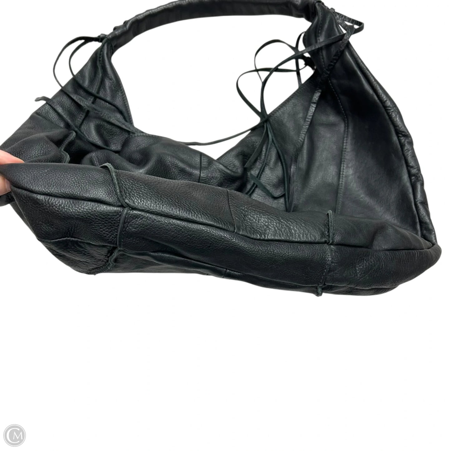 Handbag Leather By Christopher Kon, Size: Medium