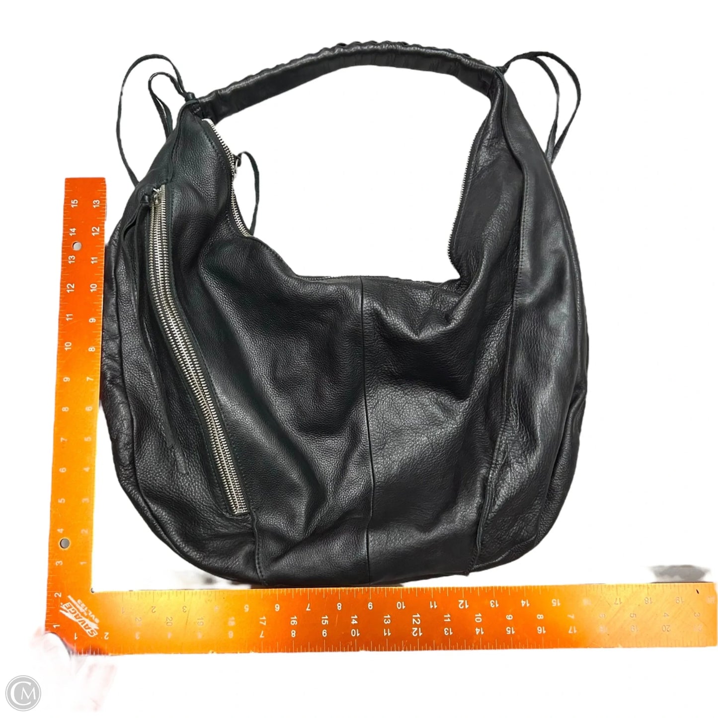 Handbag Leather By Christopher Kon, Size: Medium
