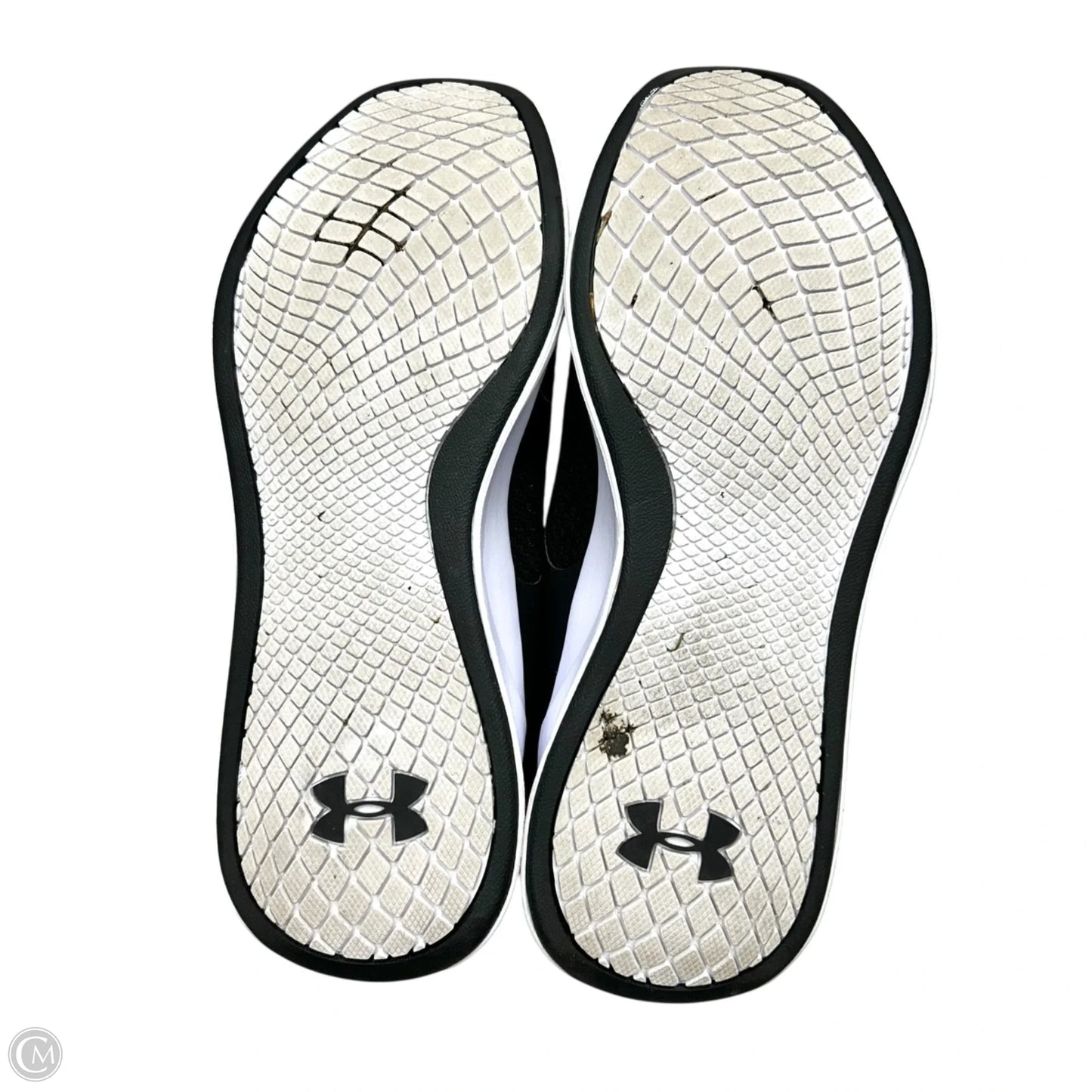 Shoes Athletic By Under Armour In Black & White, Size: 10