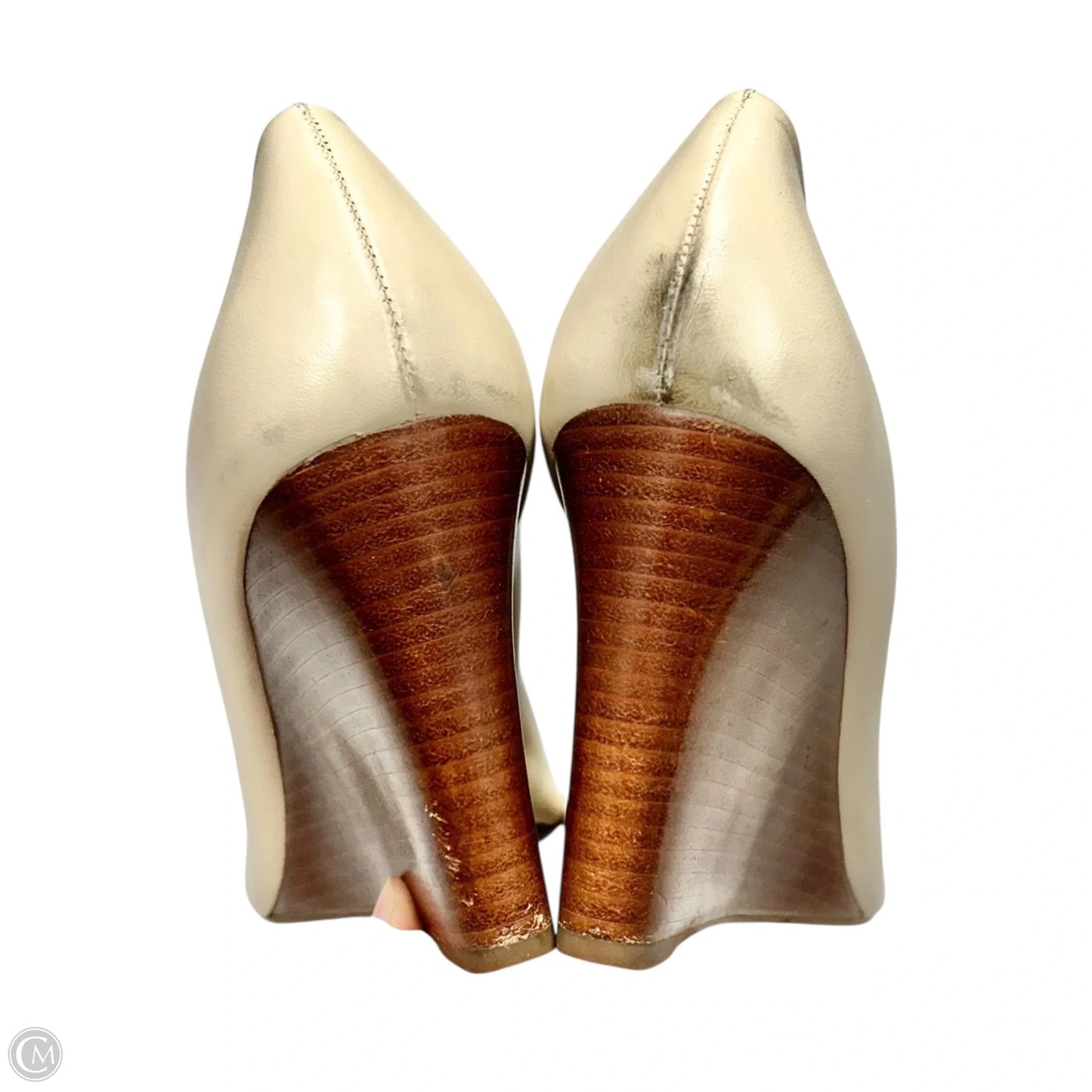 Shoes Designer By Tory Burch In Cream, Size: 10