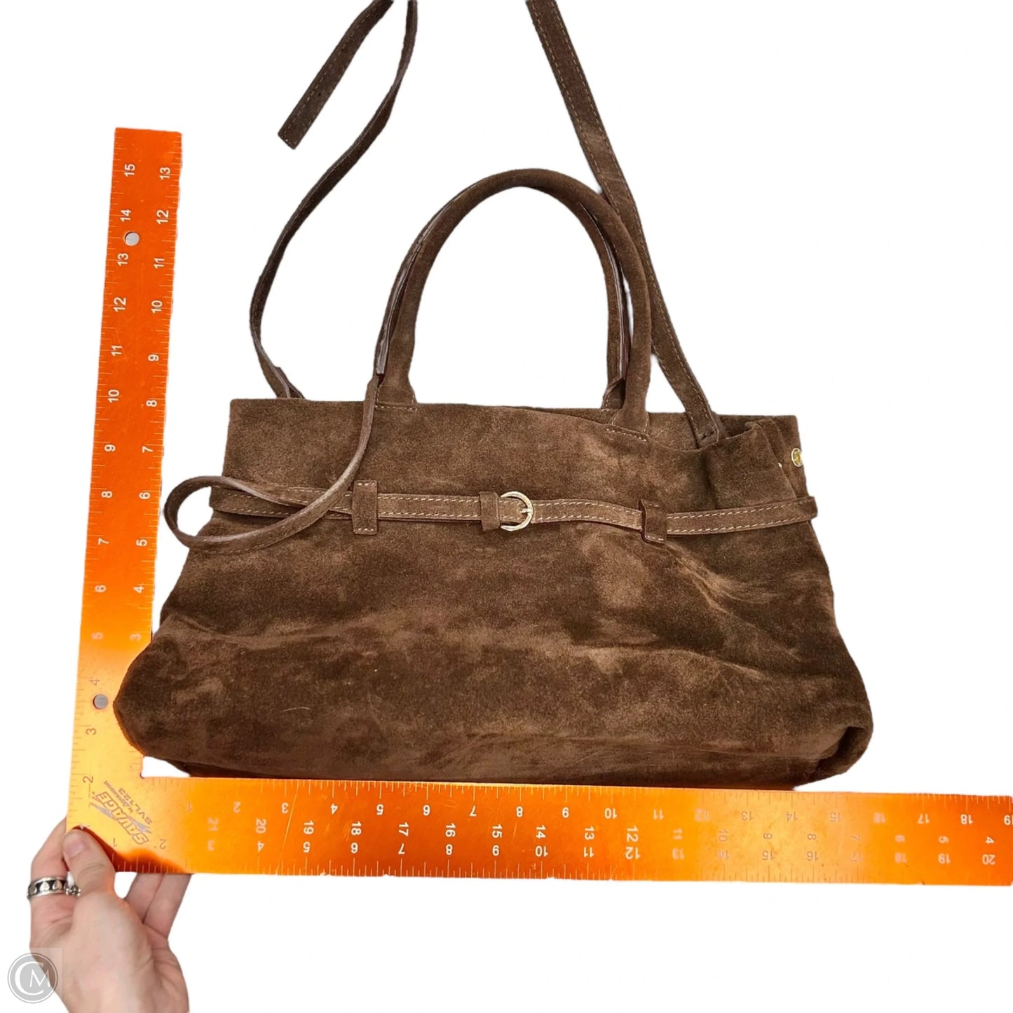 Crossbody Leather, Size: Large