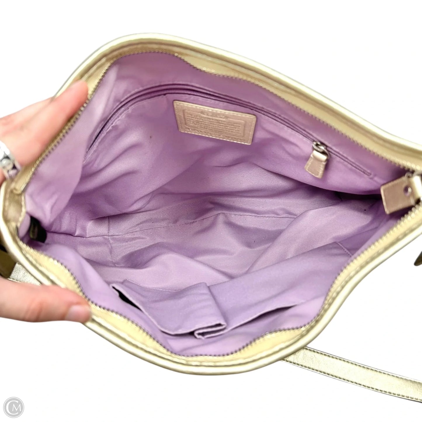 Crossbody Designer By Coach, Size: Medium