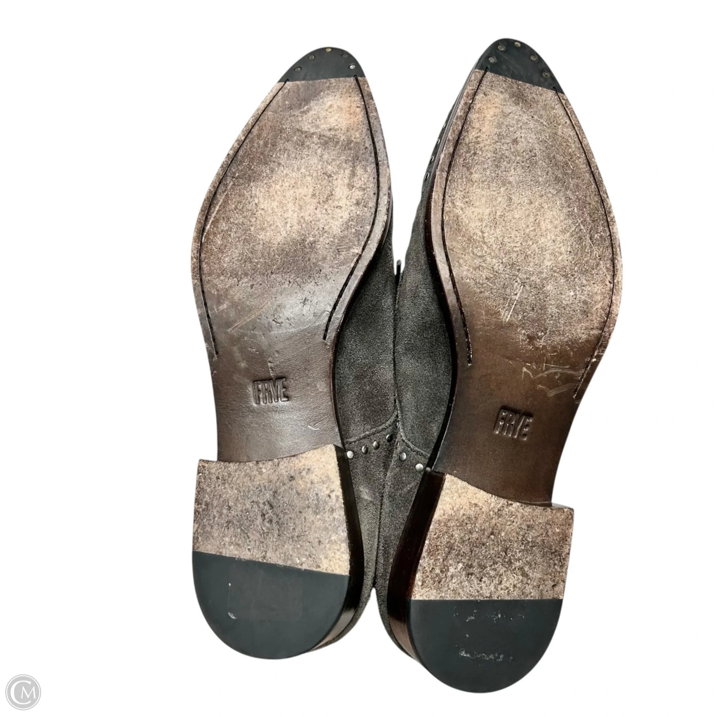 Shoes Designer By Frye In Grey, Size: 10