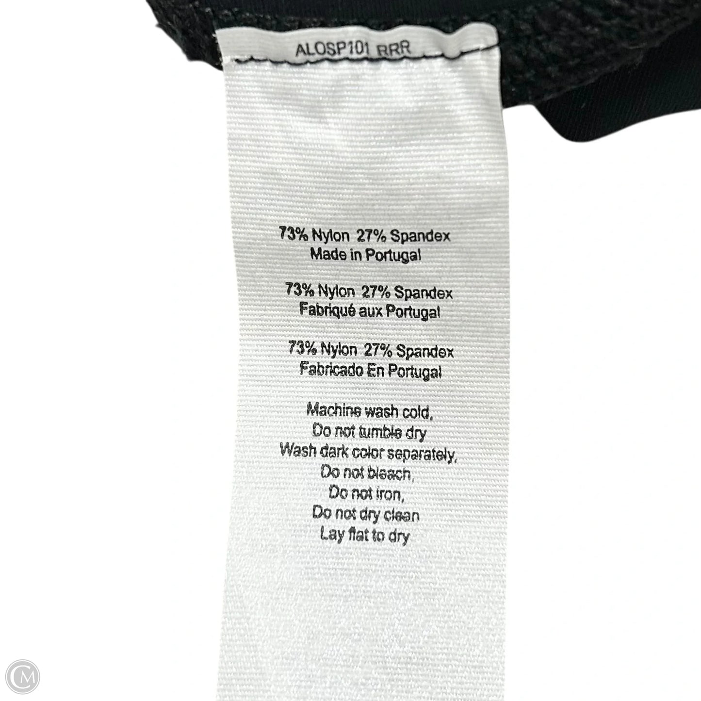 Athletic Leggings By Alo In Black, Size: L