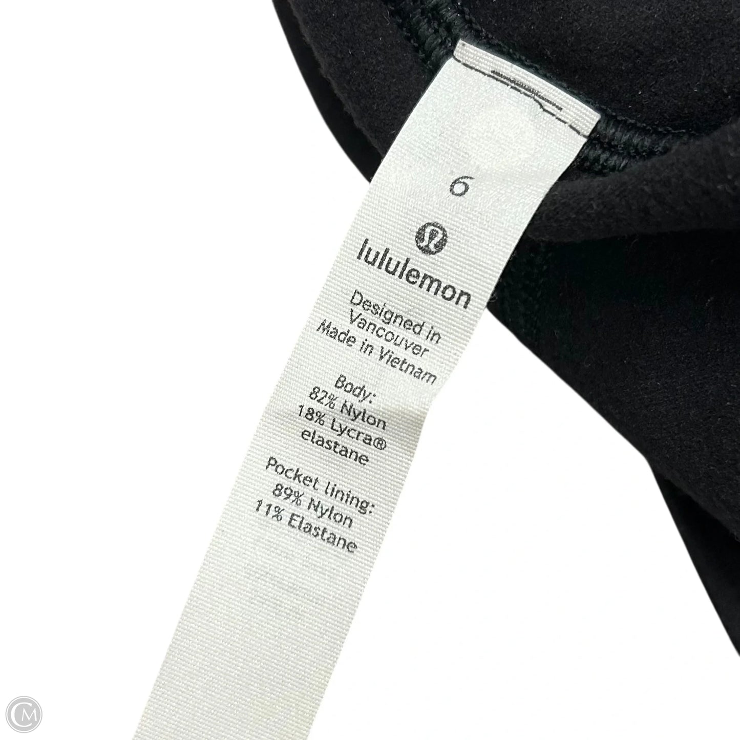 Athletic Leggings By Lululemon In Black, Size: S