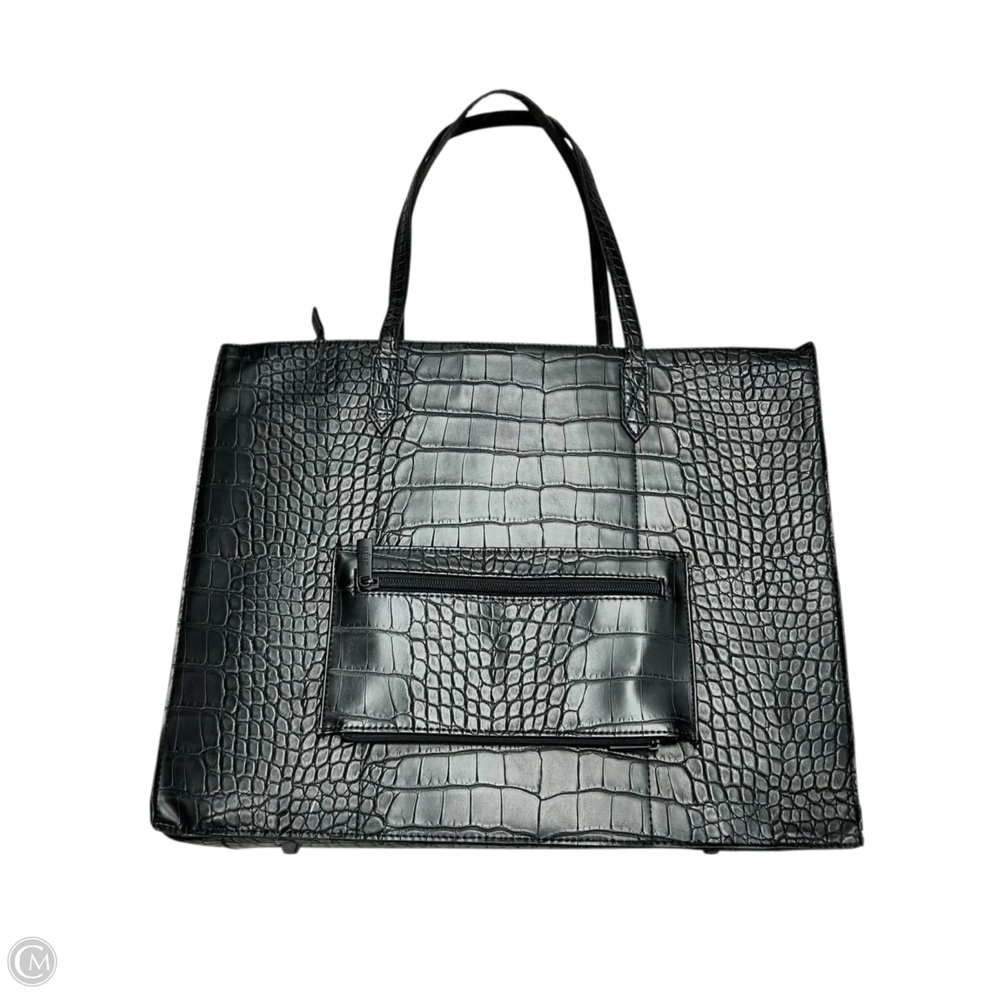 Tote Leather By Beis, Size: Large