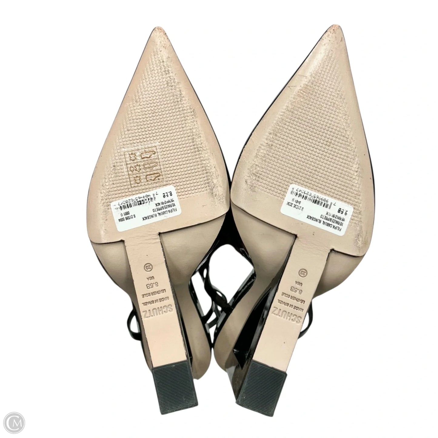 Shoes Heels Wedge By Schutz In Black, Size: 8.5