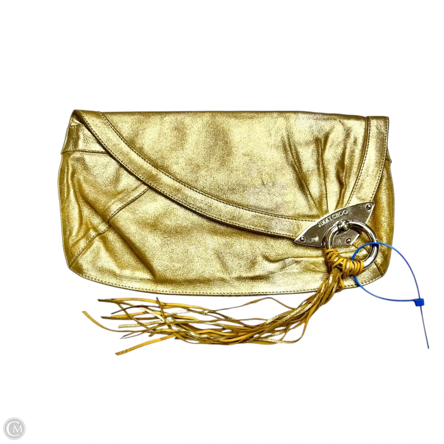 Clutch Luxury Designer By Jimmy Choo, Size: Large