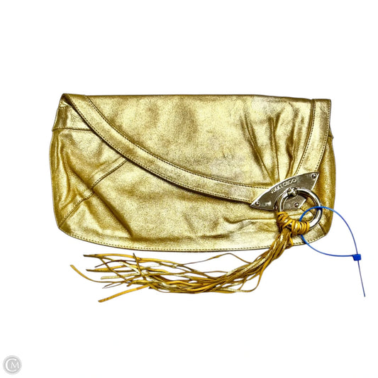 Clutch Luxury Designer By Jimmy Choo, Size: Large