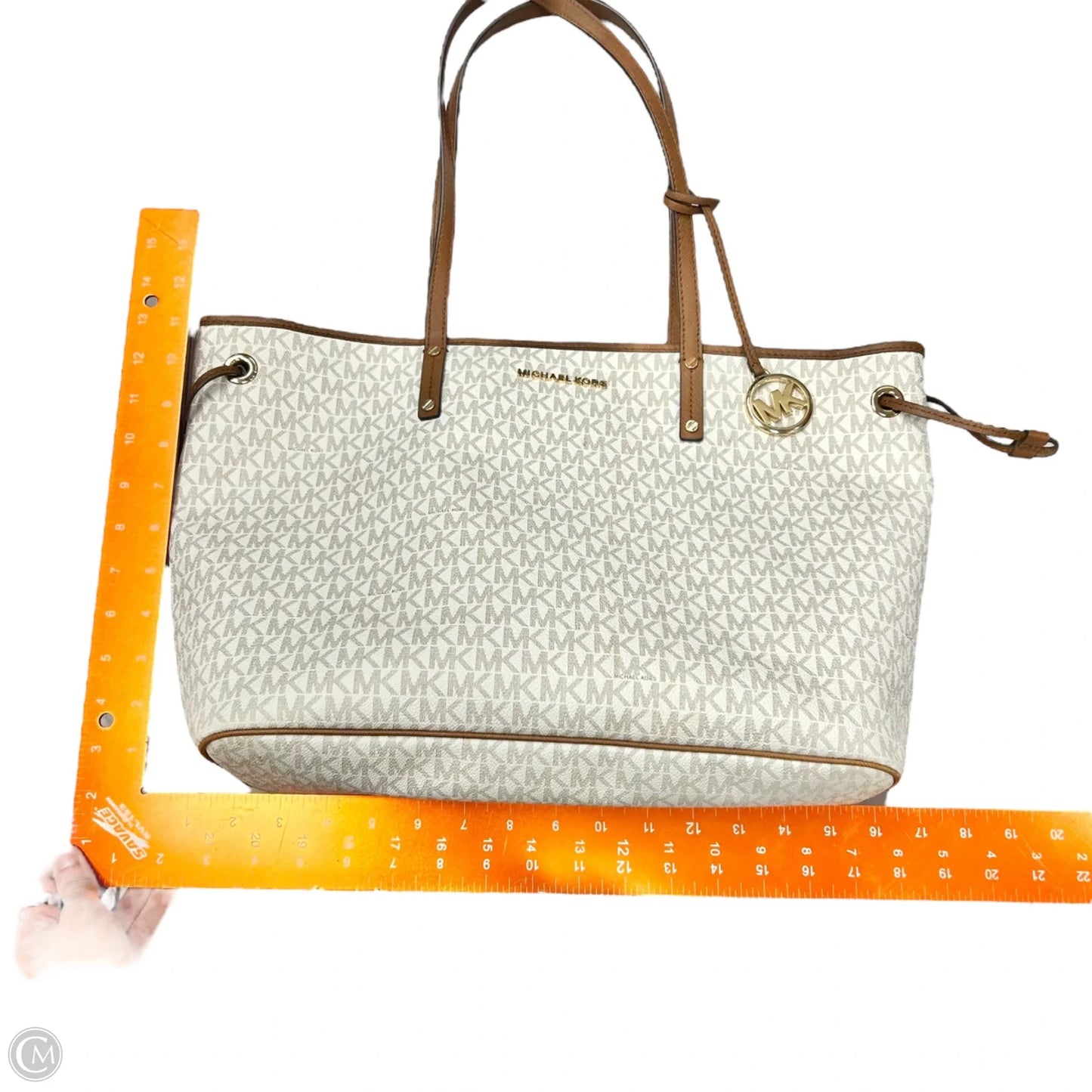 Tote Designer By Michael Kors, Size: Medium