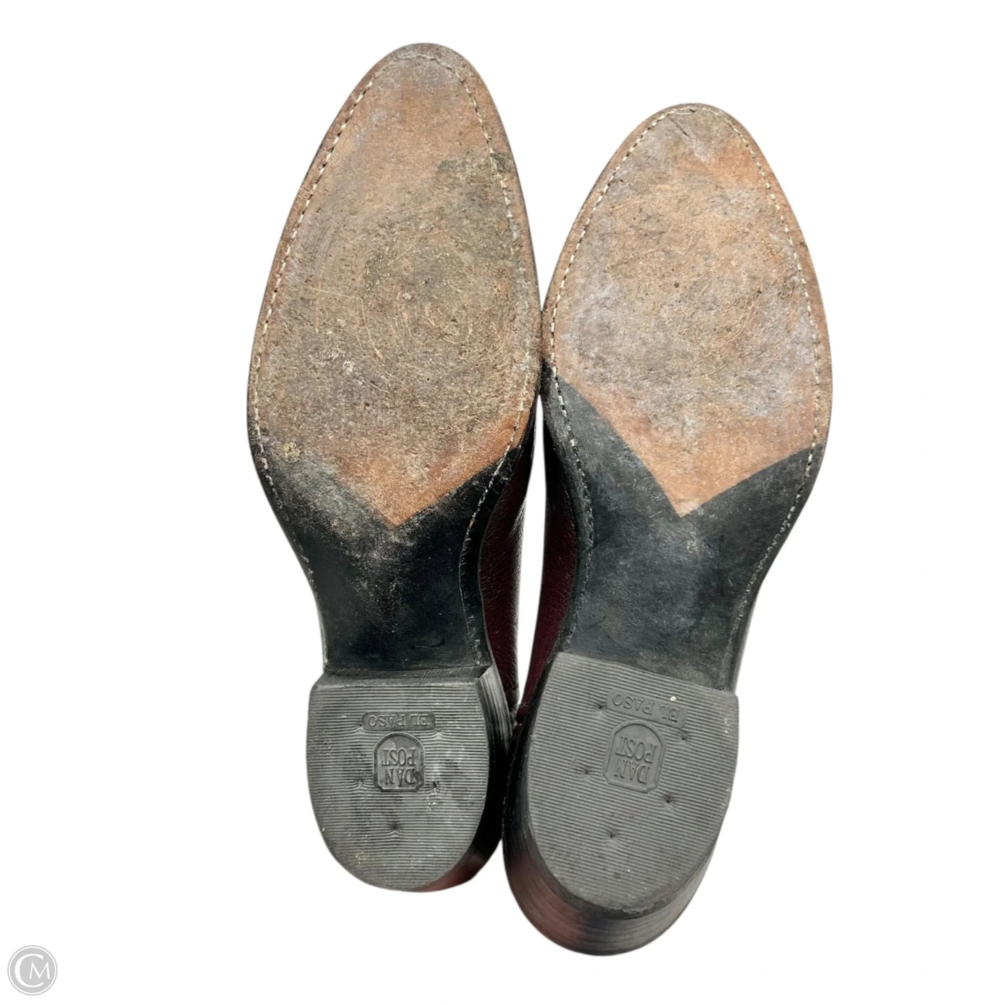 Boots Western By Dan Post In Purple, Size: 8