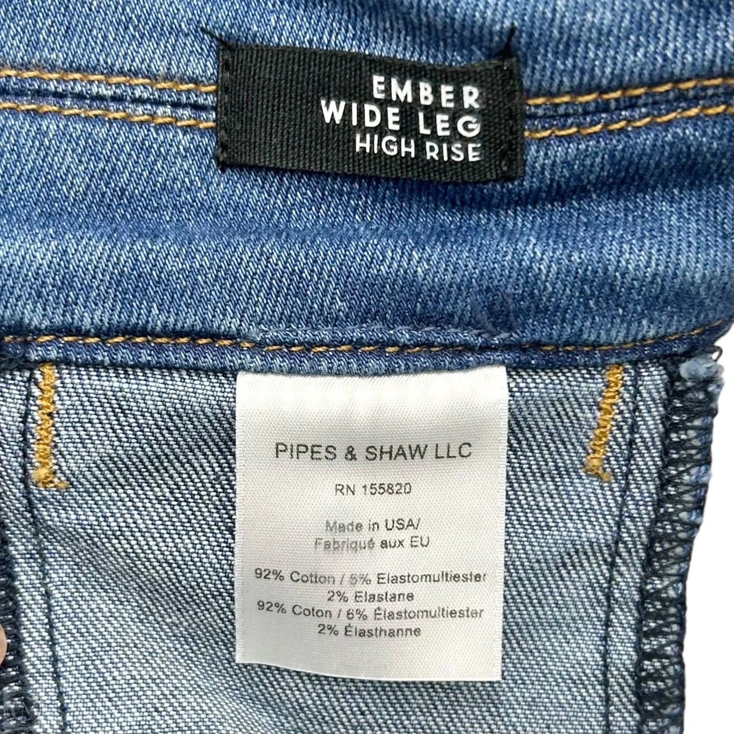 Jeans Flared By Veronica Beard In Blue Denim, Size: 6