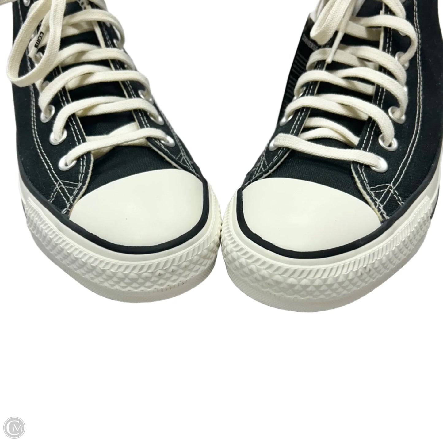 Shoes Sneakers By Converse In Black & White, Size: 10.5