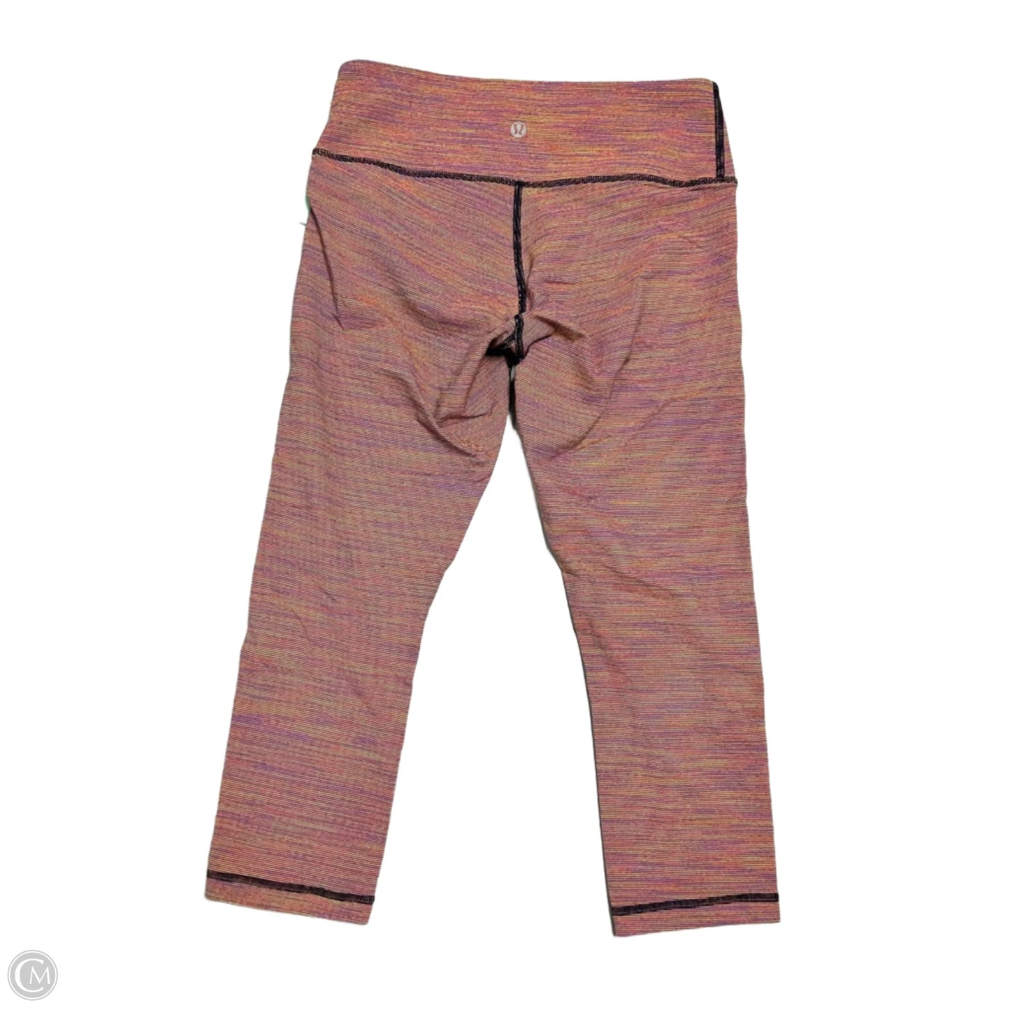 Athletic Leggings Capris By Lululemon In Multi-colored, Size: 6