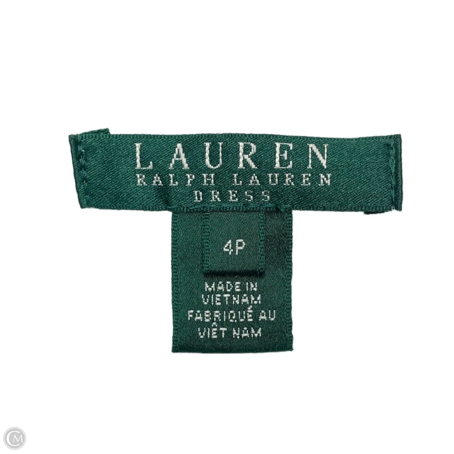 Dress Party Midi By Lauren By Ralph Lauren In Black & White, Size: S