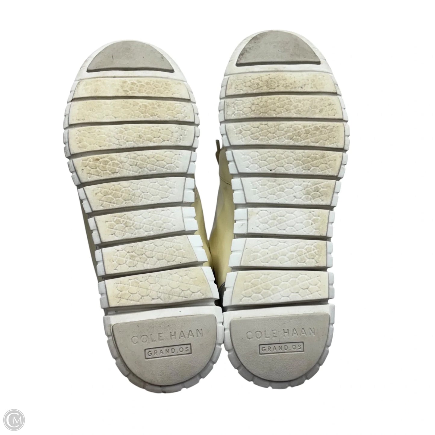 Boots Ankle Flats By Cole-haan In Cream, Size: 10