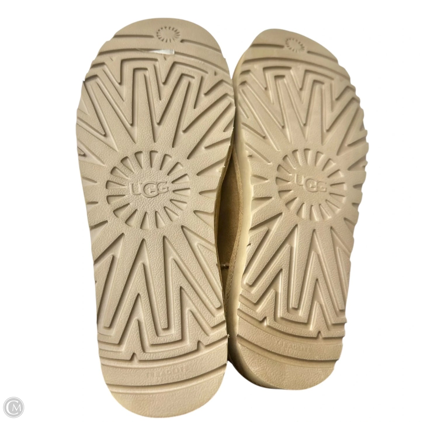 Boots Designer By Ugg In Brown, Size: 8