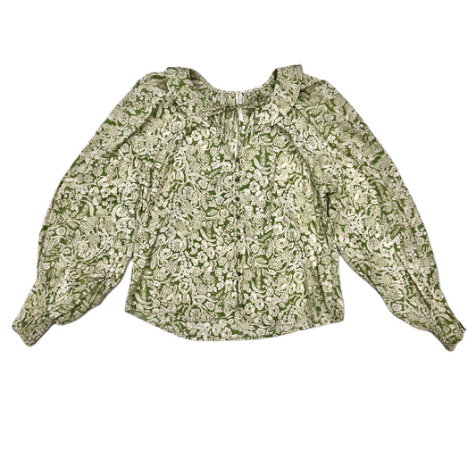 Blouse Long Sleeve By Anthropologie  Size: L