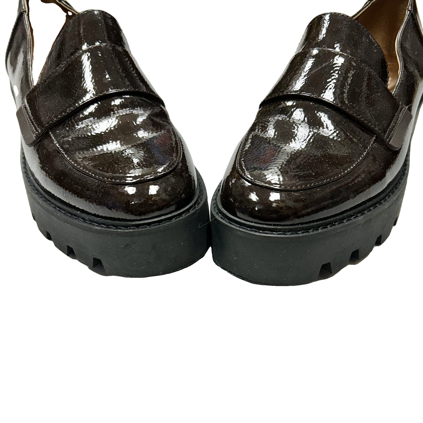 Shoes Heels Platform By Franco Sarto In Brown, Size: 8.5