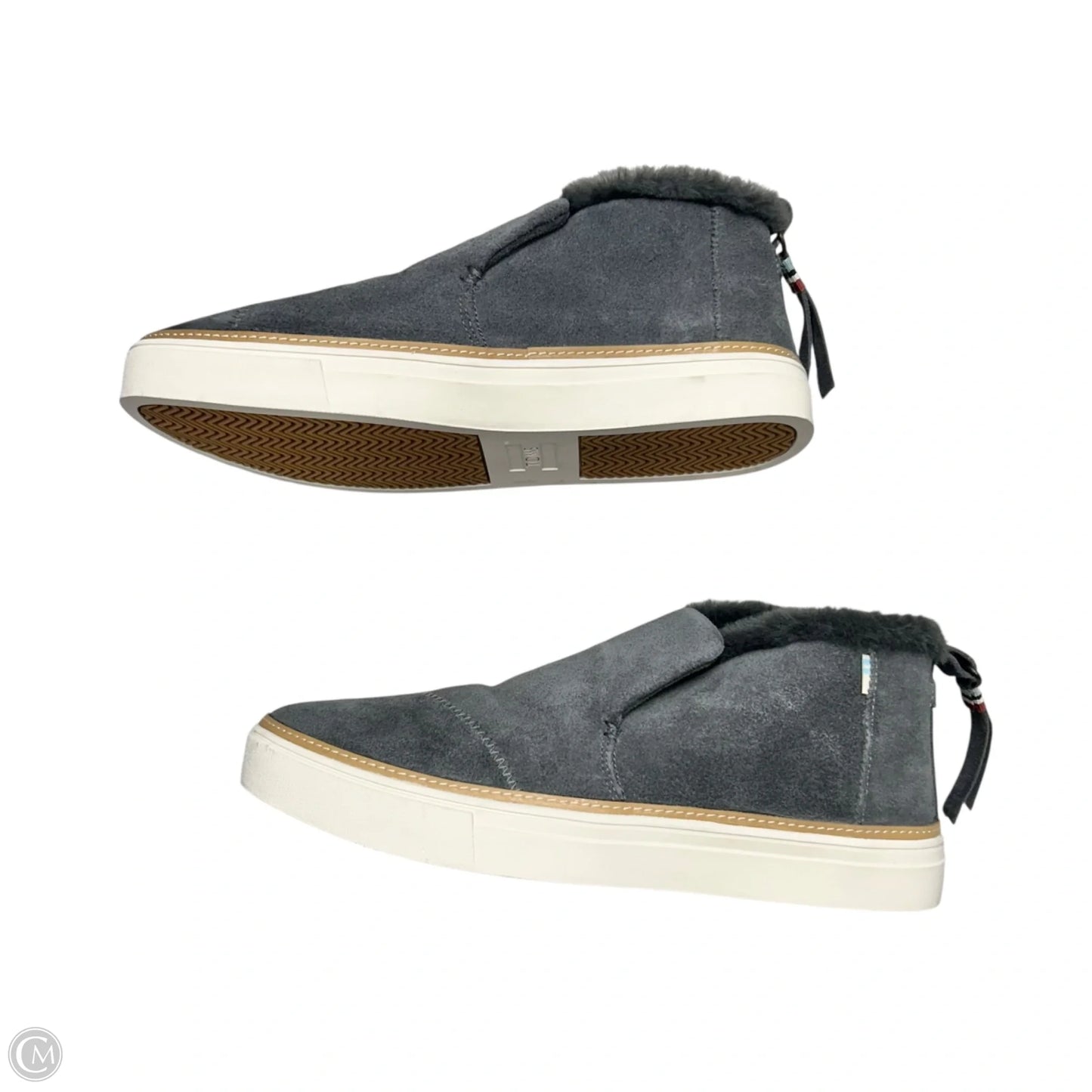 Boots Ankle Heels By Toms In Grey, Size: 9