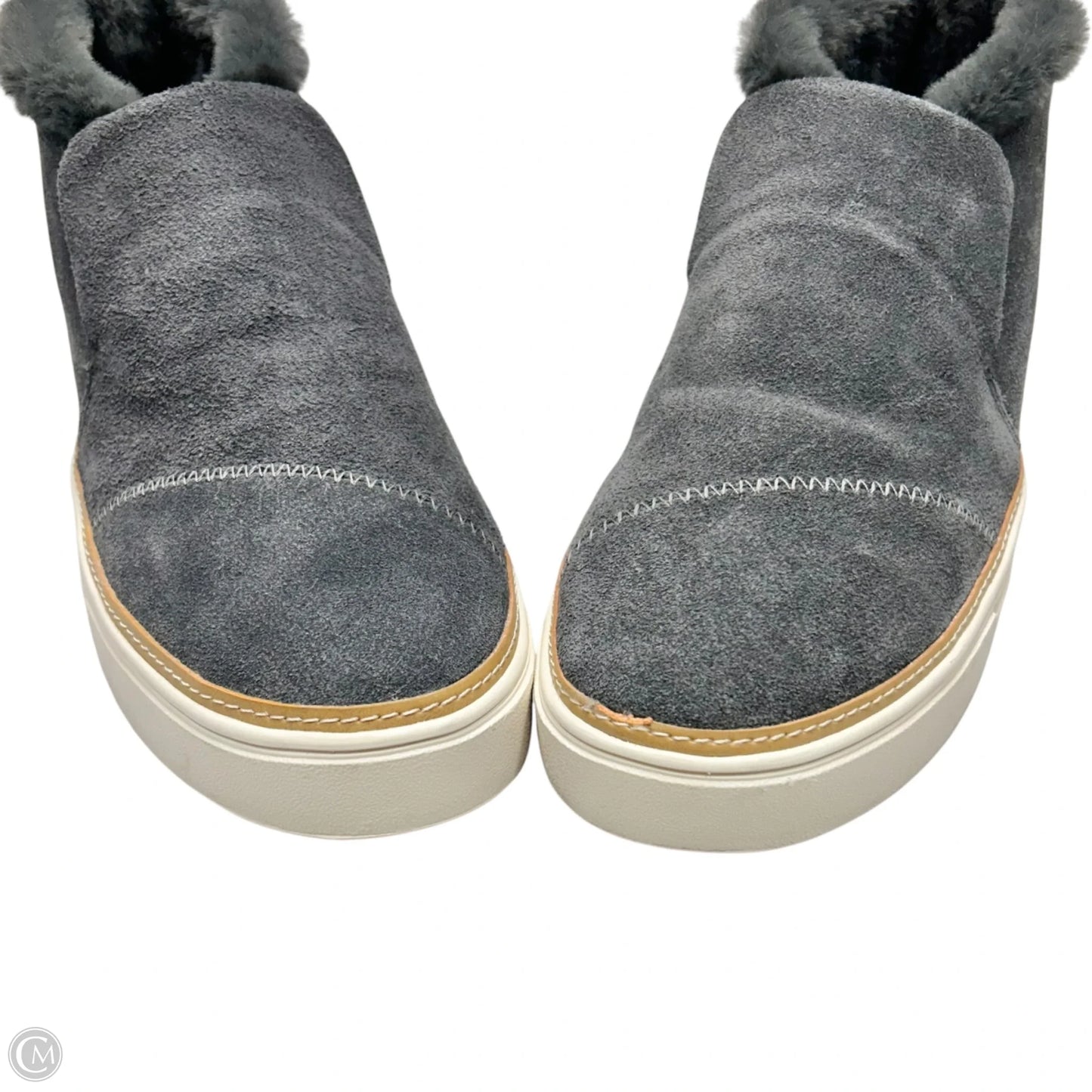 Boots Ankle Heels By Toms In Grey, Size: 9