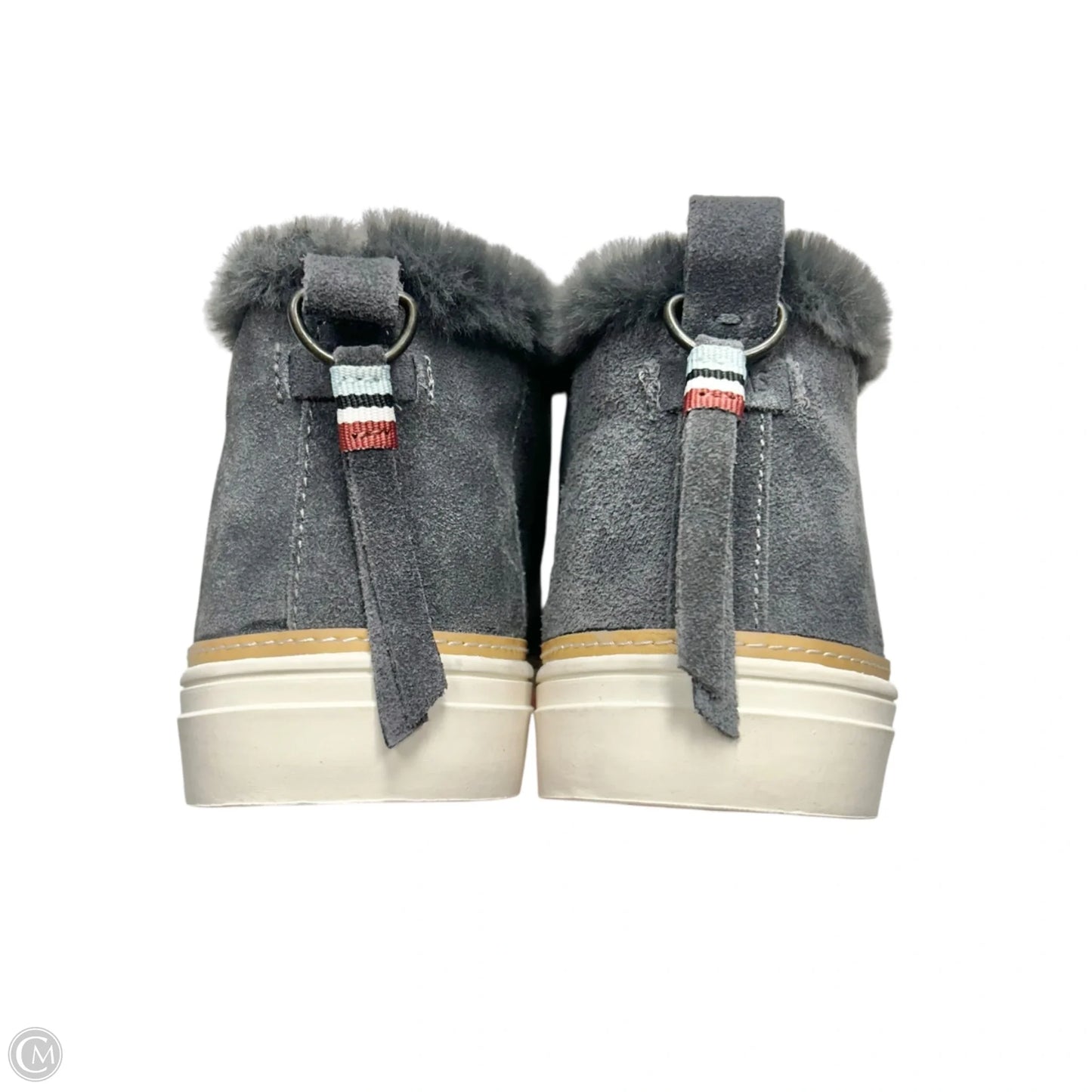 Boots Ankle Heels By Toms In Grey, Size: 9