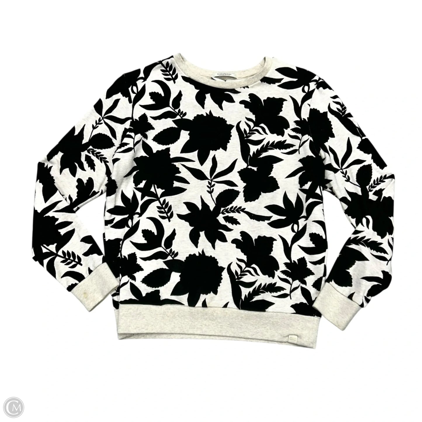 Sweater By Scotch & Soda In Black & Cream, Size: S
