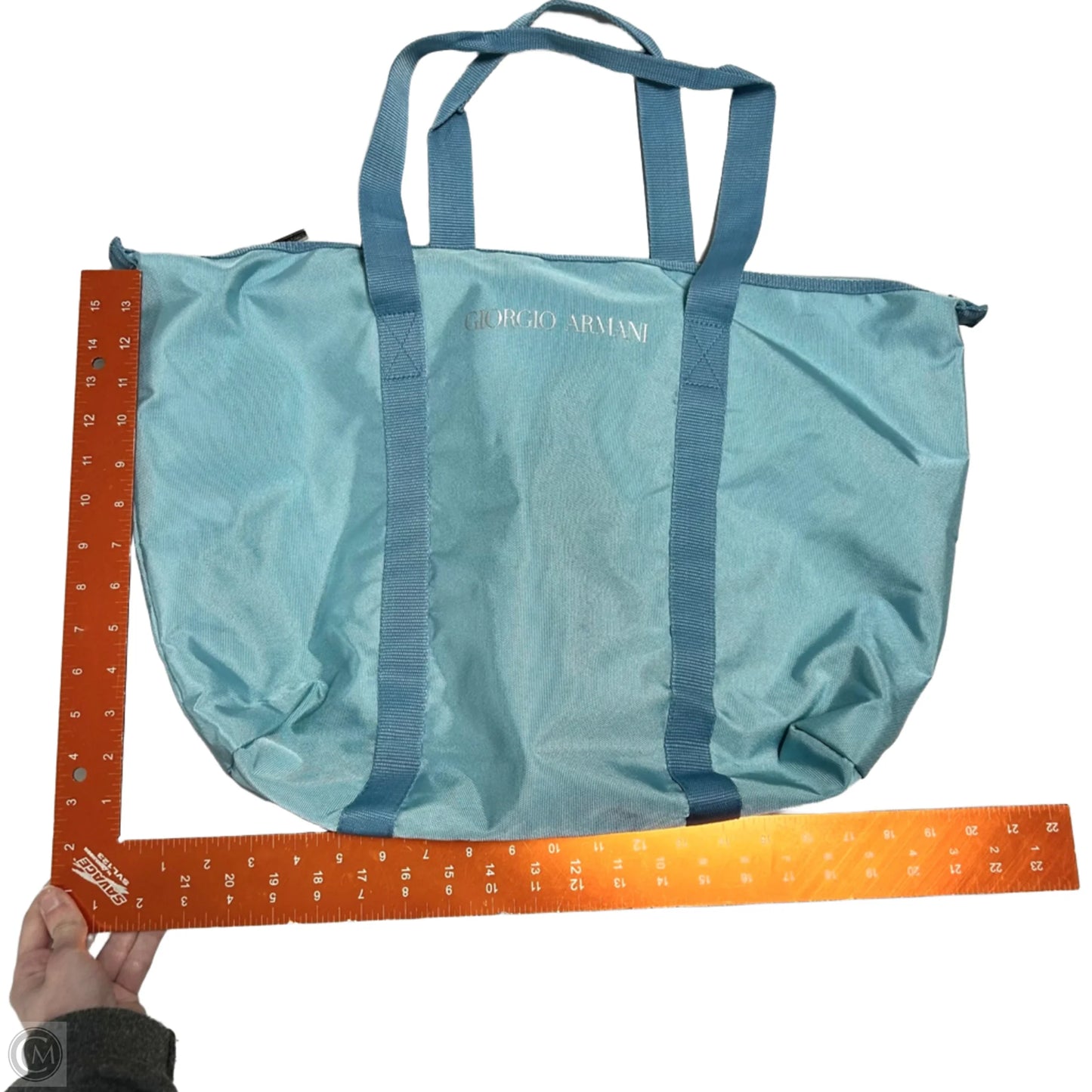 Tote Luxury Designer By Giorgio Armani, Size: Large