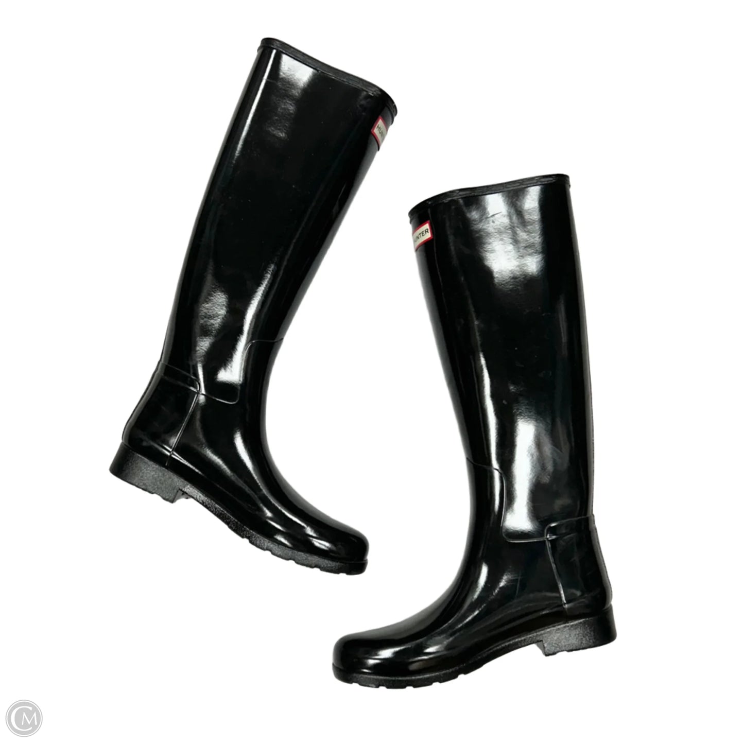 Boots Rain By Hunter In Black, Size: 8
