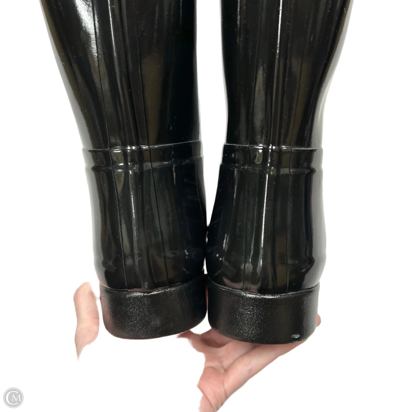 Boots Rain By Hunter In Black, Size: 8