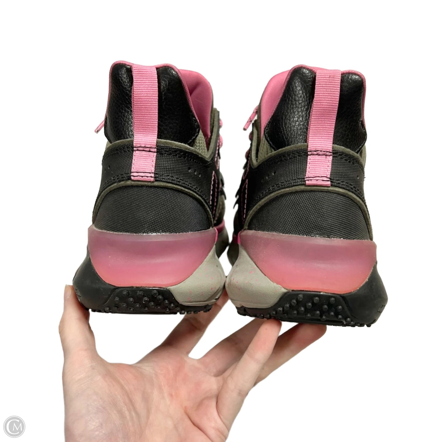 Boots Hiking By Mark Nason In Brown & Pink, Size: 8.5
