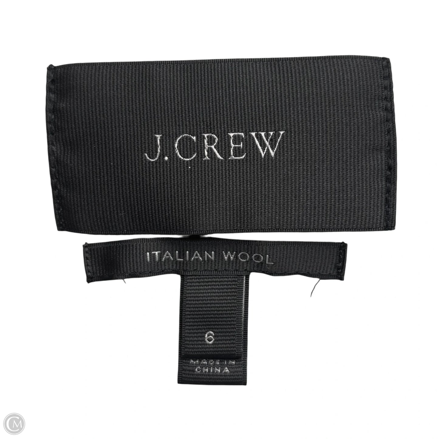 Coat Peacoat By J. Crew In Grey, Size: S