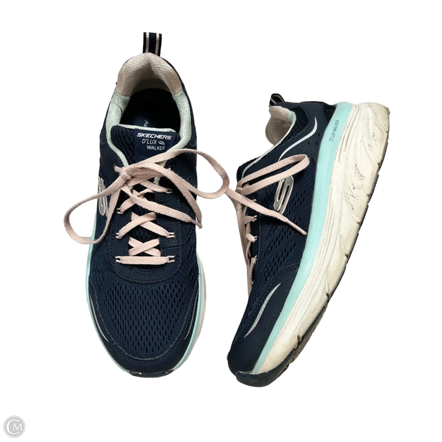 Shoes Athletic By Skechers In Navy, Size: 10