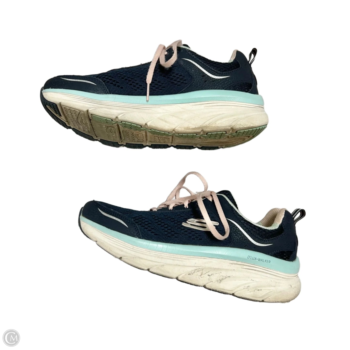 Shoes Athletic By Skechers In Navy, Size: 10