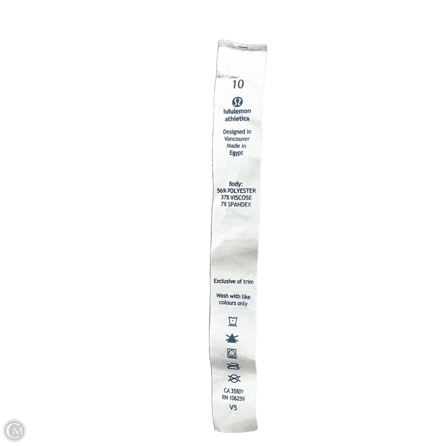 Athletic Tank Top By Lululemon In Grey & Tan, Size: M