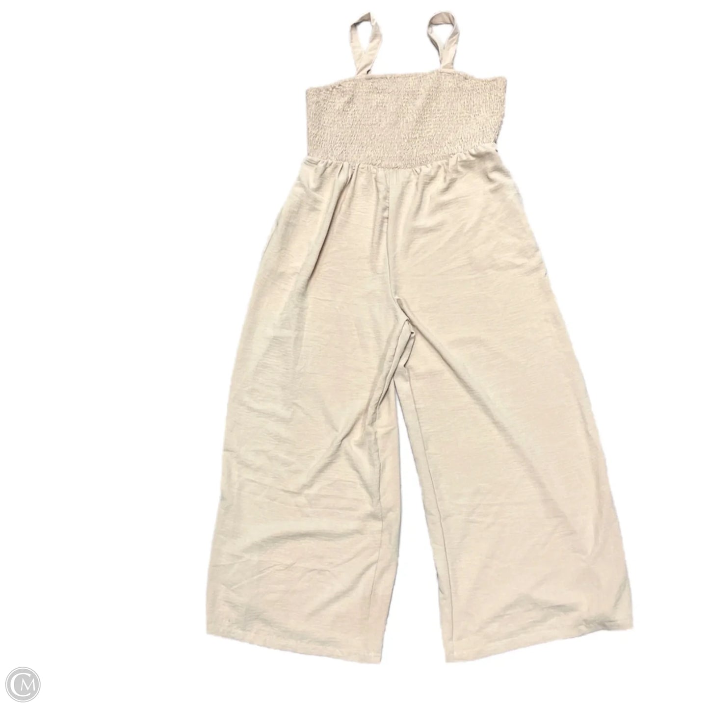 Jumpsuit By Dokotoo In Tan, Size: 2x