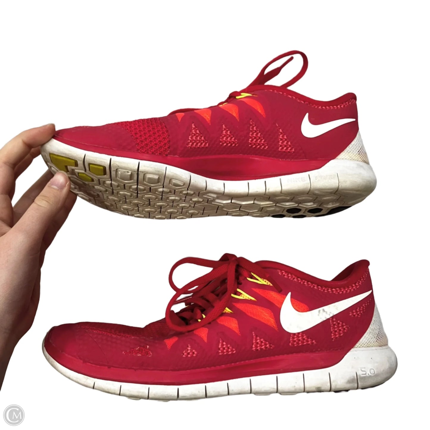 Shoes Athletic By Nike In Red, Size: 9