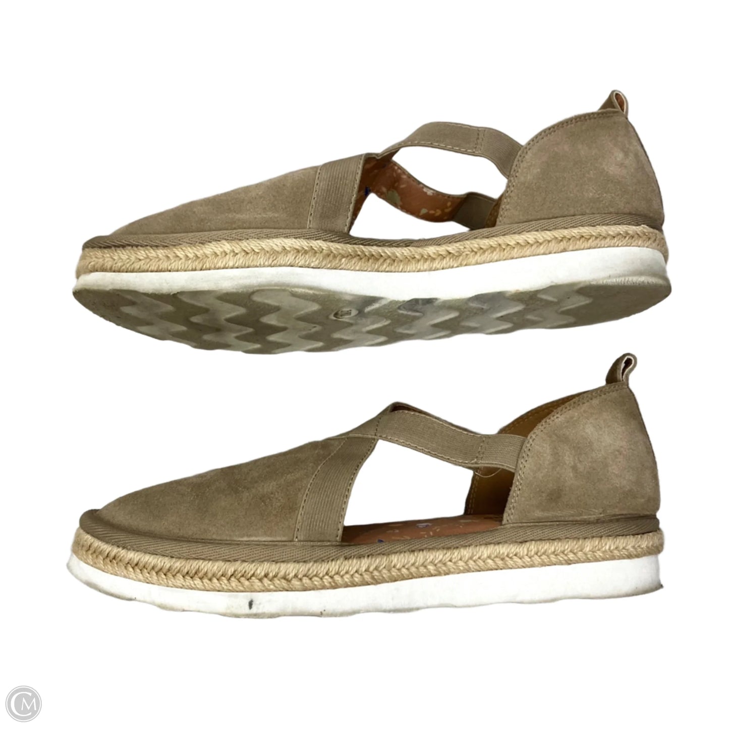 Shoes Flats By Lucky Brand In Beige, Size: 10