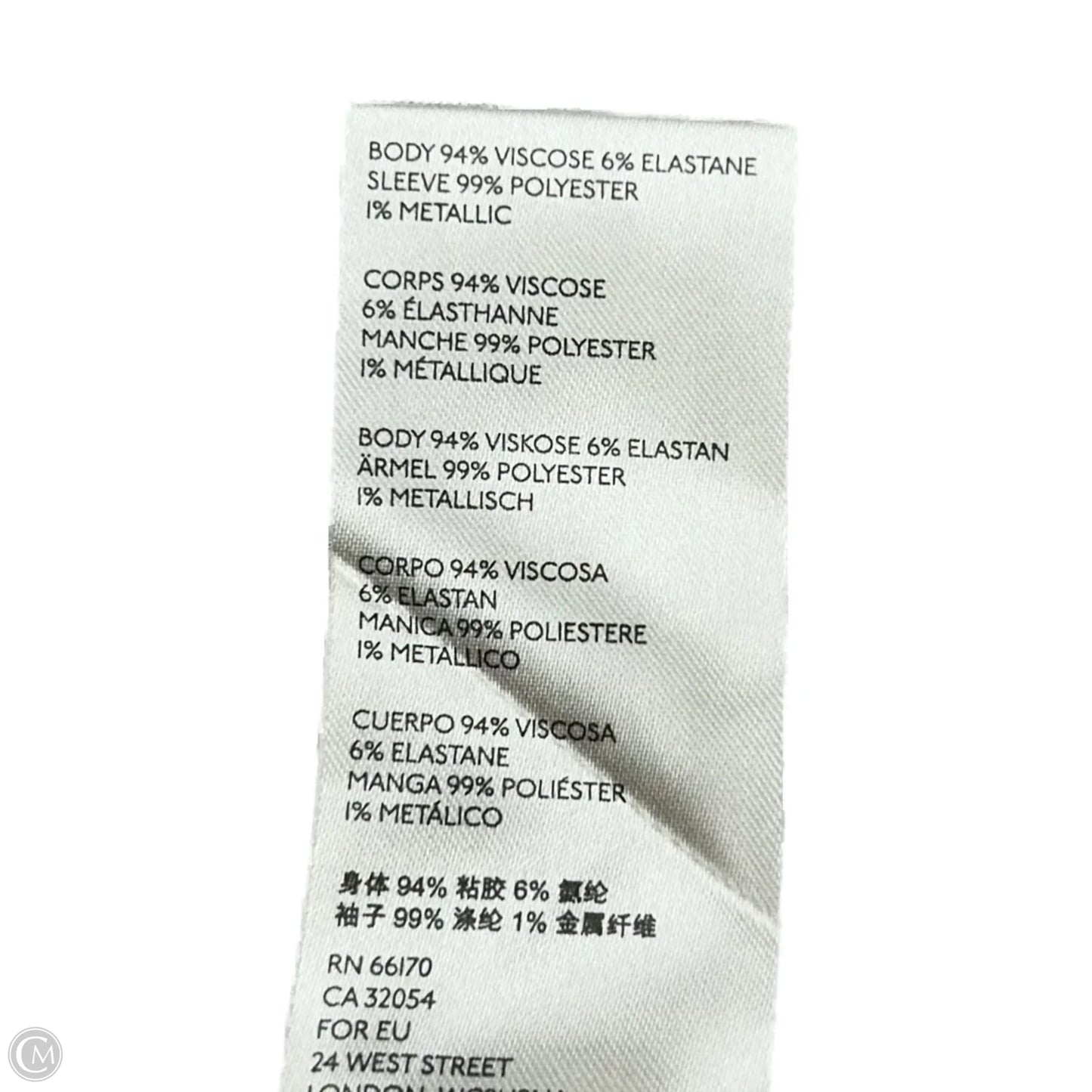 Top Long Sleeve By Maeve In Red, Size: Xl