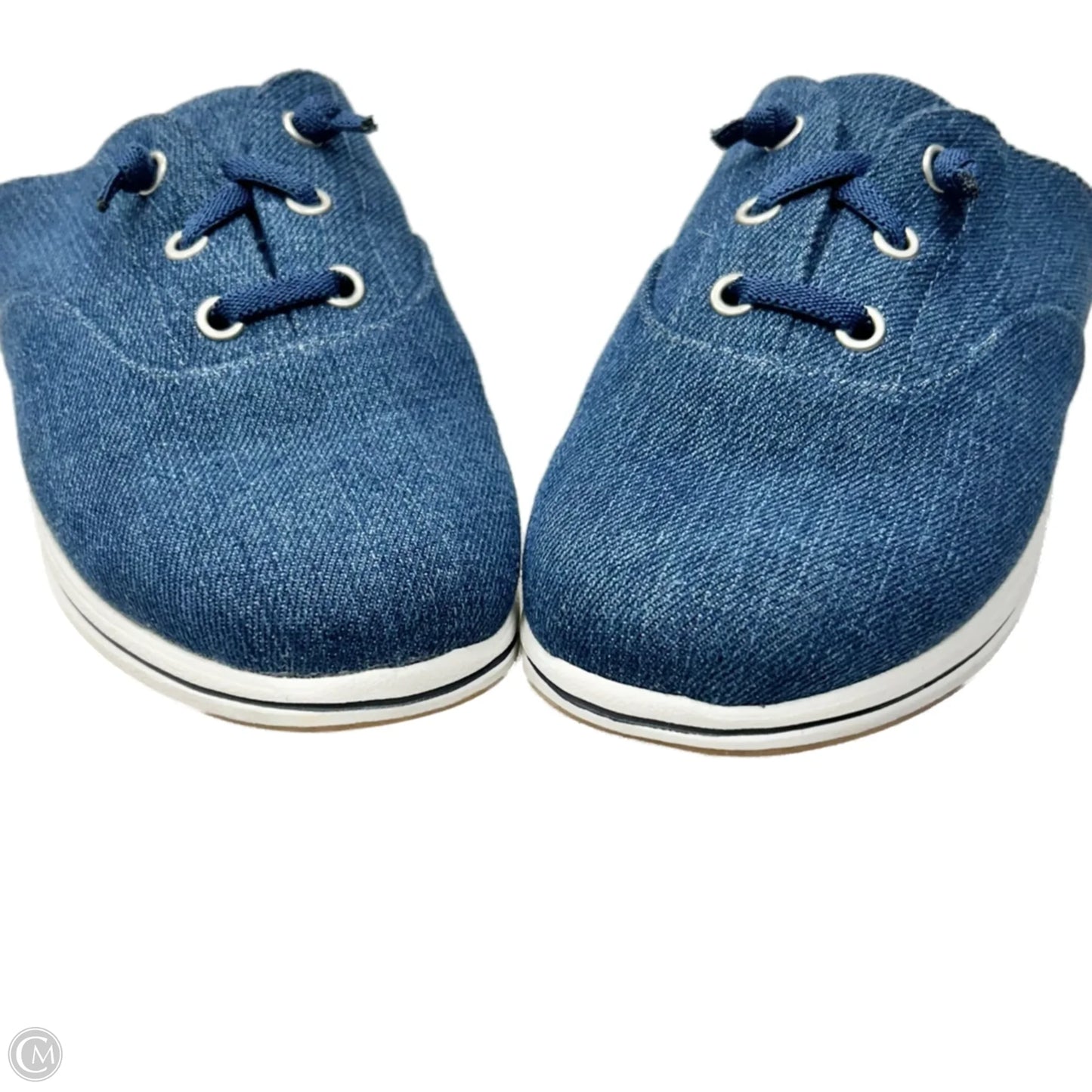 Shoes Sneakers By Clarks In Blue, Size: 7.5