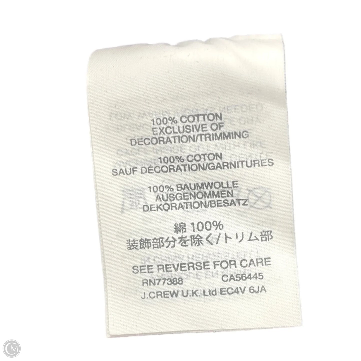 Top Sleeveless By J. Crew In Navy, Size: S