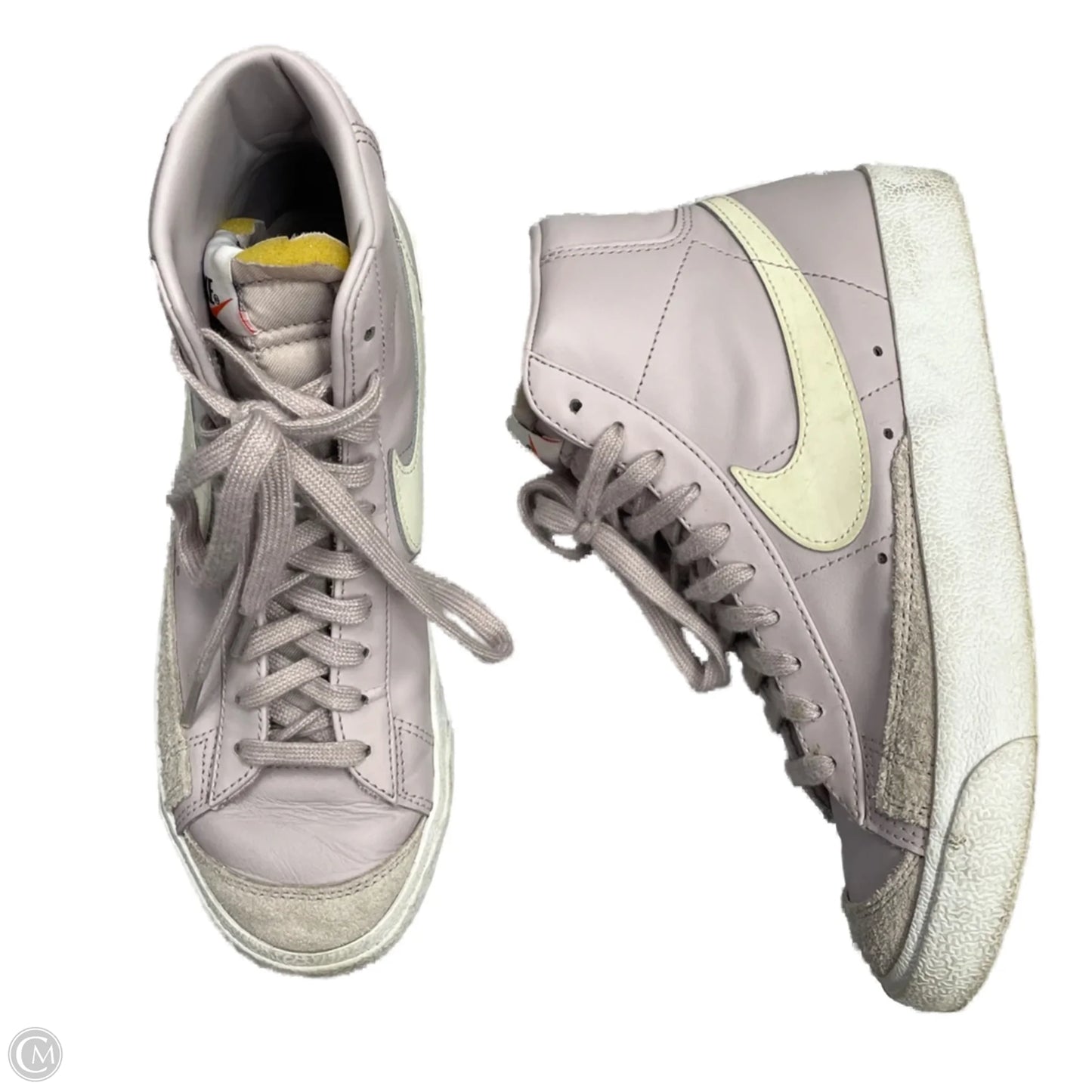 Shoes Athletic By Nike In Cream & Purple, Size: 7.5