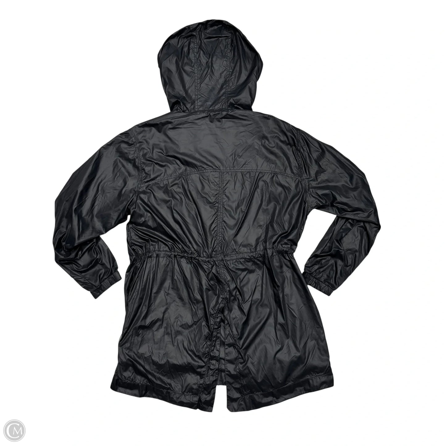 Jacket Windbreaker By Good American In Black, Size: S