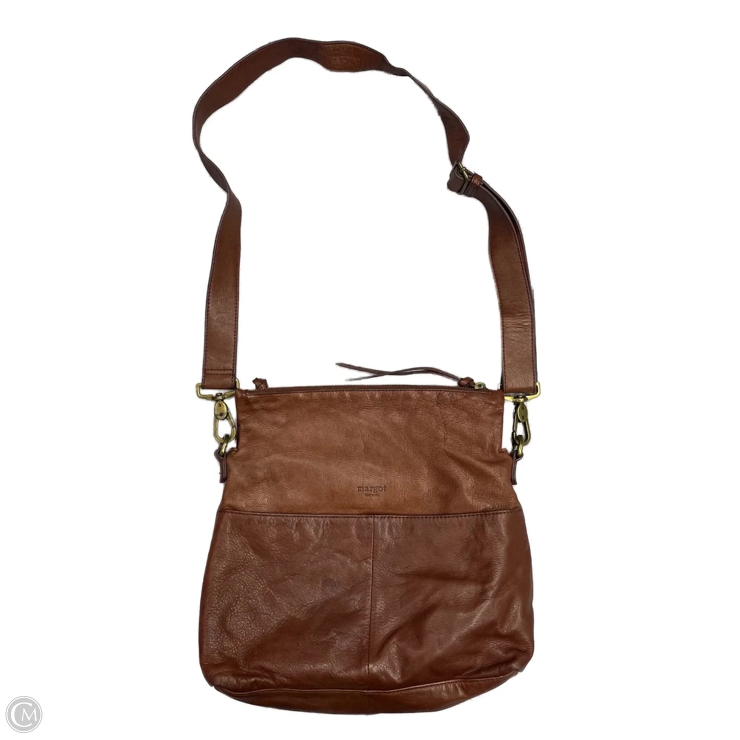 Crossbody Leather By Margot, Size: Medium