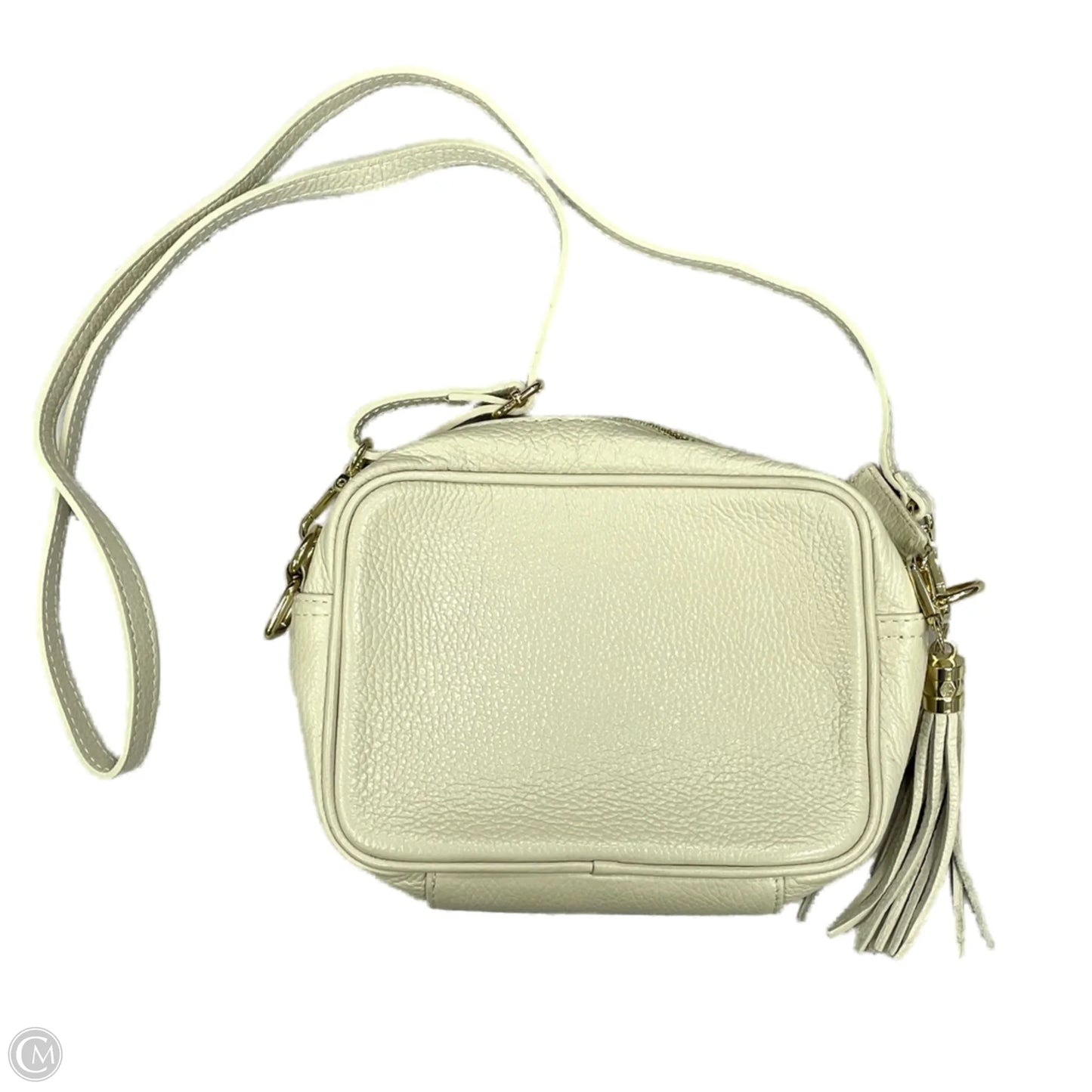 Crossbody Leather By Elie Beaumont, Size: Small