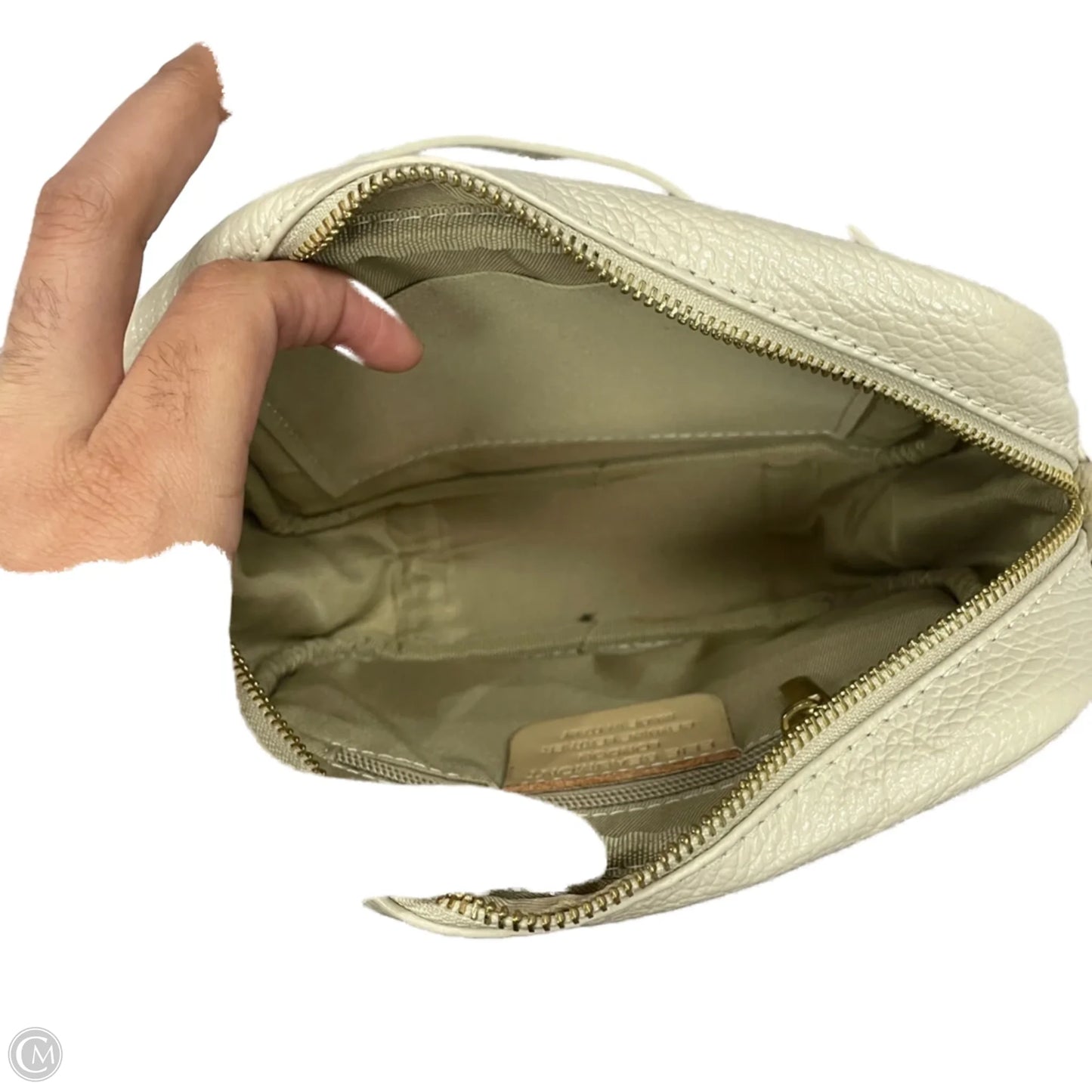 Crossbody Leather By Elie Beaumont, Size: Small