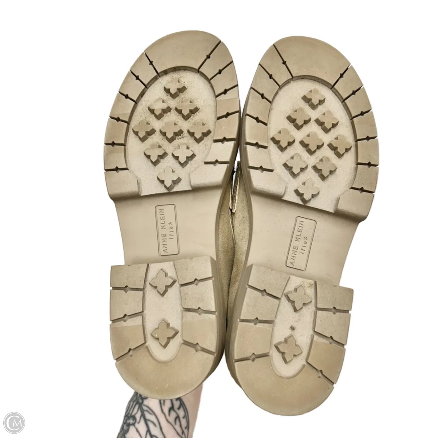 Shoes Heels Block By Anne Klein In Beige, Size: 5.5