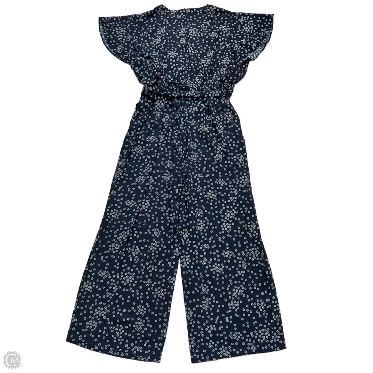 Jumpsuit By Vince Camuto In Blue & White, Size: 2x